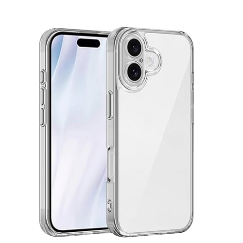 対応 iPhone 17 6.3 2025ケース iPhone 17 カバー クリア TPU透明保護 ソフト シリコンケース 薄型 落下防止 衝撃吸収 耐衝撃 柔らかい手触り クリア アップル 17 6.3全面保護カバー PCduoduoのサムネイル