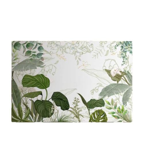 Bath mat doux en microfibre lavable pour une décoration de WC rétro chic - 2