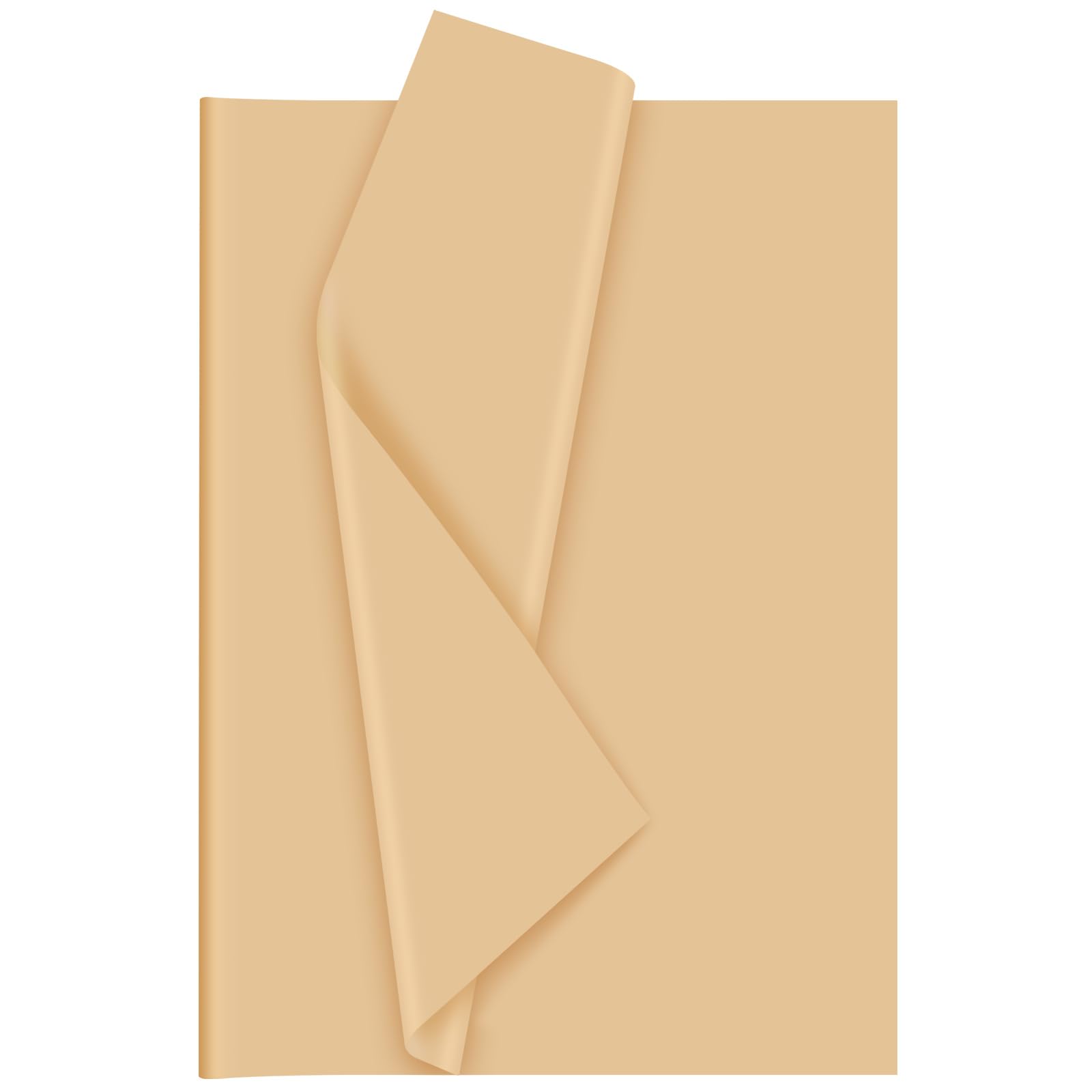 Bouiexye 60 Sheets Kraft Tissue Paper Christmas Tissue Paper Bulk Gift Wrapping for DIY Art Craft Floral Birthday Holiday Party （ 20 x 14.5 inches/51x37cm）