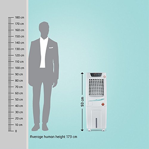 Image of Orient Electric Supercool Trendy CP3002H 30-Litre Personal Air Cooler with Remote (White)