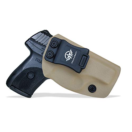Holster KYDEX Ruger LC9 LC9S EC9S anti-frottement, étui IWB discret