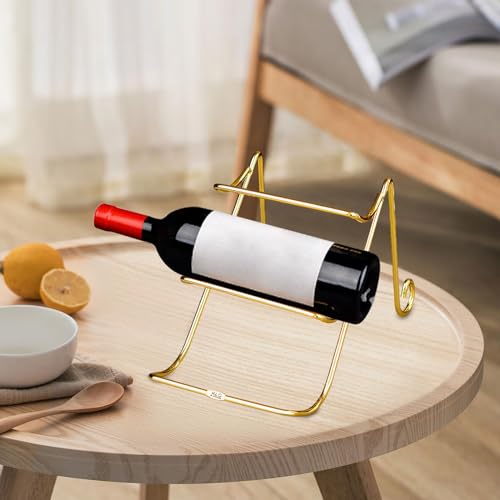 Fenteer Suportes de armazenamento de vinho, rack de cabide de vidro de vinho, barras decorativas de