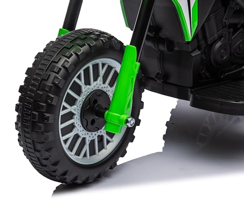 Honda Kinder Elektromotor, Elektro Kindermotor ab 18 Monaten, Kindermotorrad Elektrisch, Elektrofahrzeuge 1x30W, 3km/h (Grün) – Bild 4