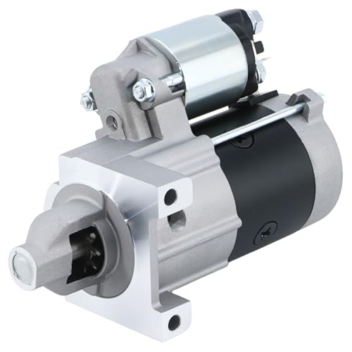 Image of Starter Fits for Kawasaki FH500V FH541V FH601V FH641V FH680V FH721V, John Deere Tractor 325 335 X534 LX277 LX280, Kubota T1770 T1780, 228000-7990 21163-7026 211637002 AM127877 AM133636 MIA11408