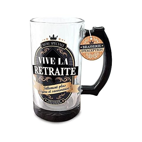 Chope à bière STC Vive la retraite Cover
