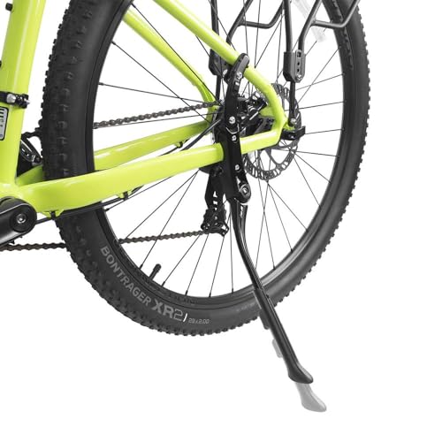 Image of BV Bike Kickstand - Lightweight Aluminum Alloy Rear Side Kick Stand for 24-28 inch Bikes - Tool-Free Installation, Suitable for All Bikes and Terrains