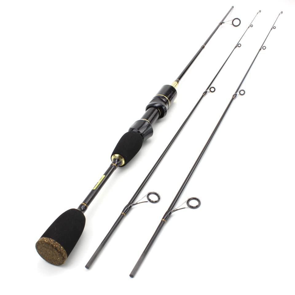 Cannes spinning UL 1m68 2 brins pour pêche aux leurres légers