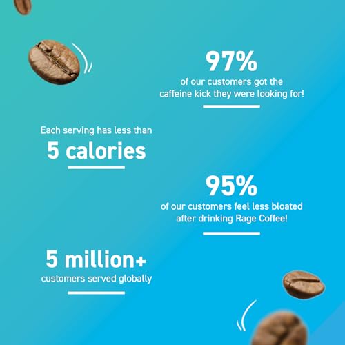 Rage Coffee Combo Pack of 2 - Irish Hazelnut & Creme Caramel Flavoured Coffee 50 Gms Each