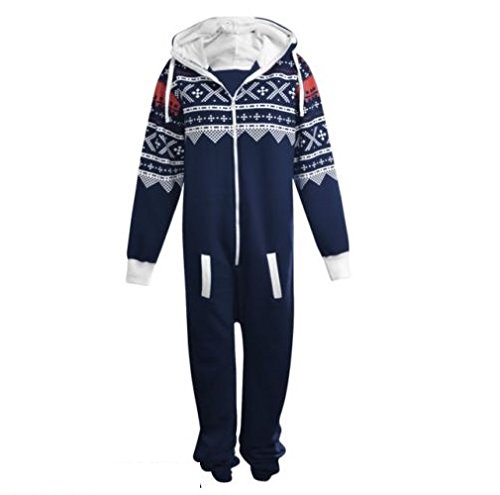Oska Onesie, tuta intera da uomo, unisex, con
