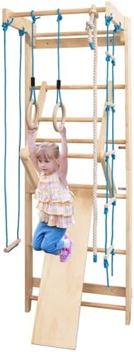 GIANTEX Gymnastics and Physical Therapy Ladder Made of Pine Wood ...