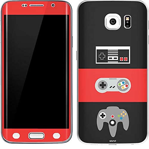 Skinit Decal Phone Skin Compatible with Samsung Galaxy S6 Edge - Originally Designed Nintendo Controller Evolution Design