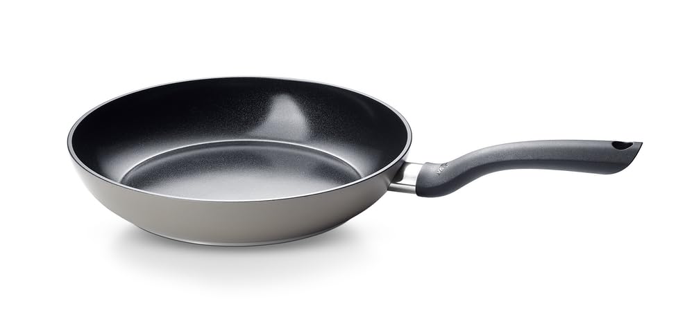 Fissler Essential Grey-Black/Aluminiumpfanne-beschichtet (28 cm) Keramik-beschichtet, Bratpfanne hergestellt ohne PFAS/PTFE, Induktion– MADE IN GERMANY