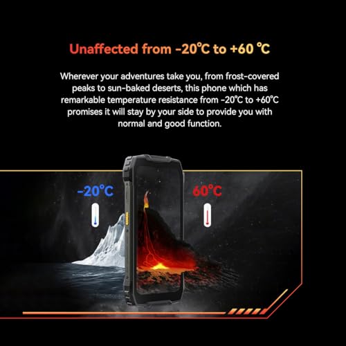 Blackview BV7300, G81 Octa Core 18Go+256Go Telephone Portable Incassable, Téléphone Débloqué, 15000mAh, 50MP+20MP+32MP, 6.67" HD+ Smartphone Incassable Etanche, Dual 4G LTE,GPS,NFC,OTG,FM, Jaune – Bild 7