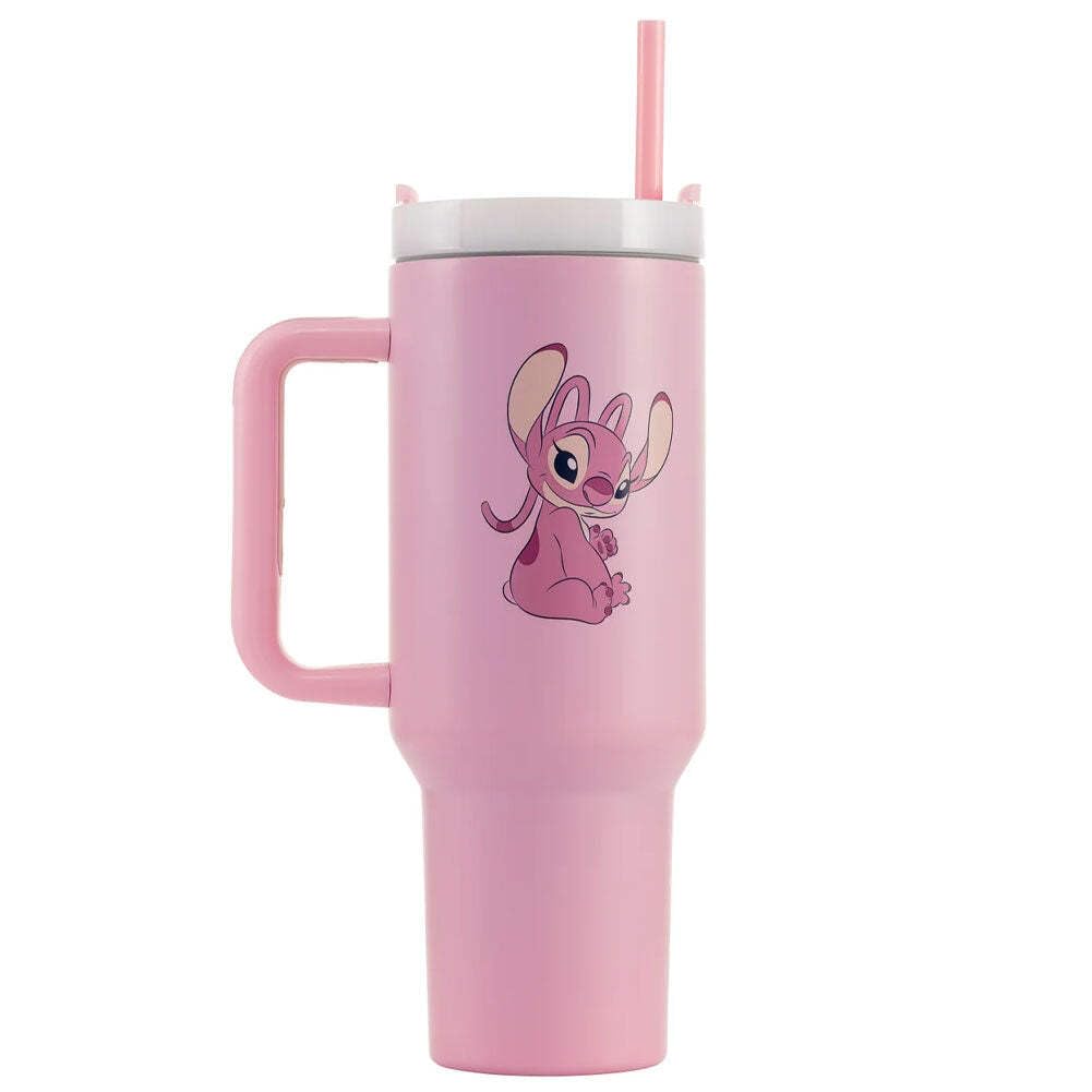 Lilo & Stitch 40oz Tumbler - Official Angel Insulated 1200ml Travel Mug