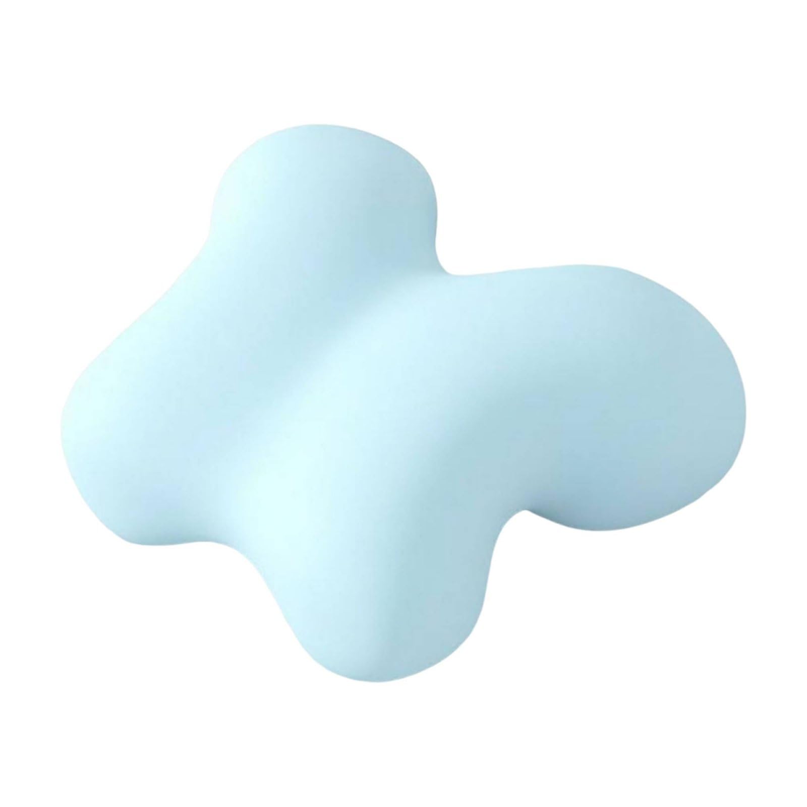 APIRILY Neck Protection Office Rest Pillow with Arm Hole No Eye Pressure Desk Rest Pillow Memory Foam Breathable for Students, School, Travel, Sky Blue | Travel Pillows | Travel Accessories-image-49