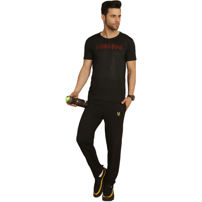 Image of VIMAL JONNEY White Cotton Printed CO-ORD Set Tracksuit for Men-T PRT 23 WHT D10 WHT. 02-P