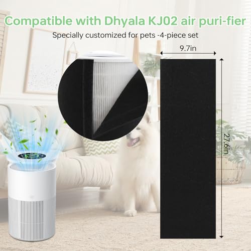 Image of Pre-Filter Replacement Compatible with Dhyala KJ02 Pet Air Purifier