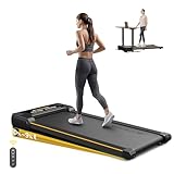 ACTFLAME Under Desk Treadmill - Compact LED Display Walking Pad with Auto Incline for Home Office, 2.5HP Motor, 265 lbs Capacity