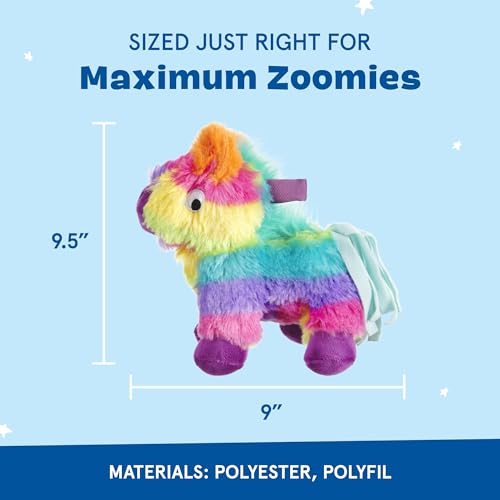 Barkbox Squeaky Dog Toys - Plush and Squeak Chew Toys | Puppy and Pet Toys for Large Dogs (Full O' Fluff Piñata, Large Dog)