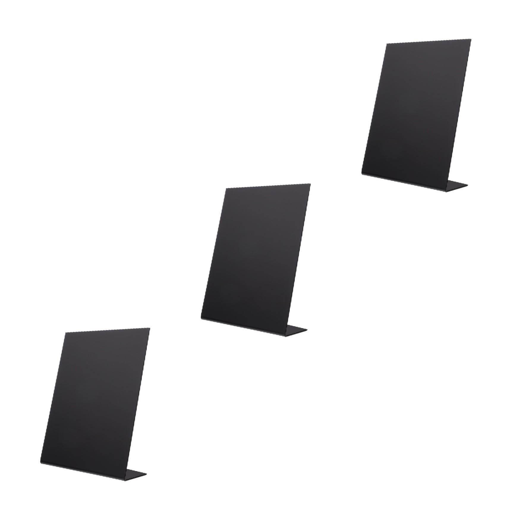 3stücke Kreidetafel Für Hochzeiten Kleine Nachrichtentafel Für Tisch Dekoratives Zeichen Für Zuhause Und Veranstaltungen Förmig Schwarz