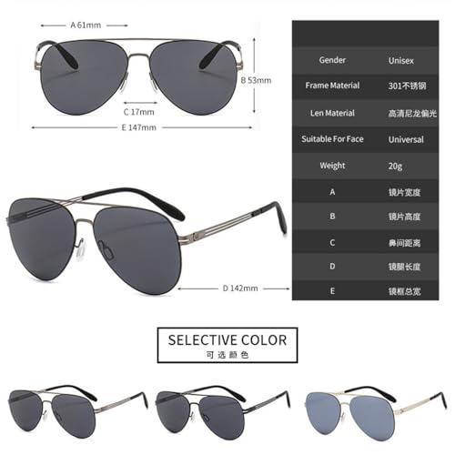 Lunettes polarisées homme pour conduite nocturne et journées ensoleillées en nylon
