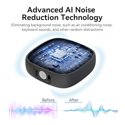 Image of AIRHUG Conference USB Microphone No Speaker, Desktop Computer Mic, Noise Canceling, Mute Button & LED Indicator, Plug & Play for Video Conference, Gaming, Online Class, Compatible with Windows & MacOS