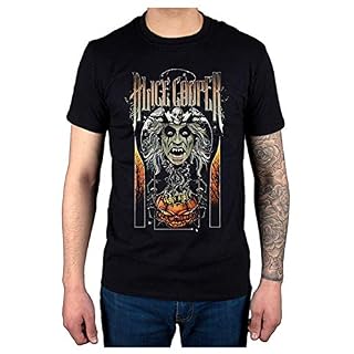 Rock Off Alice Cooper I Am Halloween Officiel T-Shirt Hommes Unisexe - Les Beatles, Paul McCartney, John Lennon, RIngo Starr, George Harrison