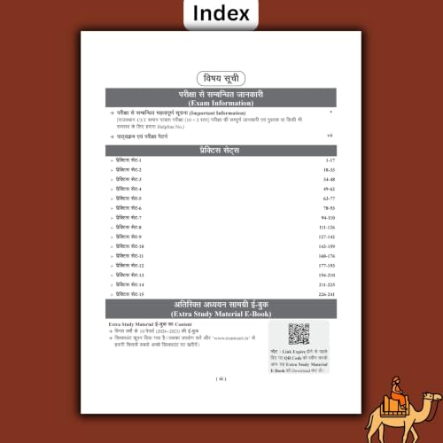 Image of Examcart Rajasthan CET 10+2 (12th) Level Practice Sets Book 2026 | 15 Mock Tests Papers with Solutions | Based on Exam Pattern (Hindi Medium)