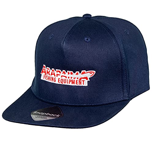 Arapaima Fishing Equipment® Casquette de Baseball | Baseball Cap pour Femmes et Hommes | Snapback réglable avec visière Plate - Bleu - Taille Unique Cover