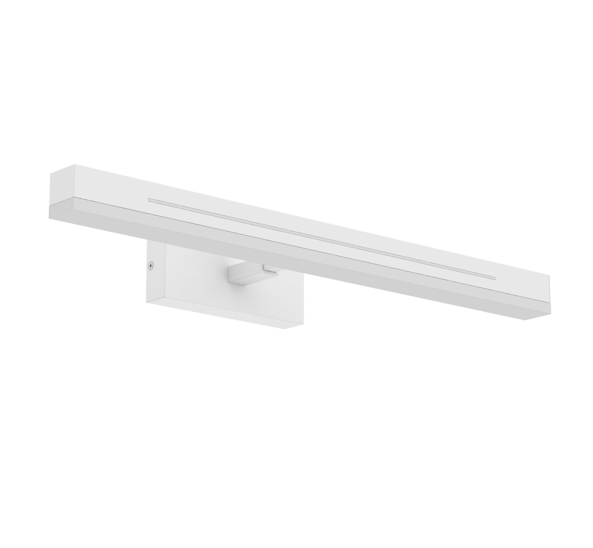 OTIS 40 Wandleuchte Weiß mit Moodmaker™ Funktion | LED, IP44 für Bad & Feuchträume | 2-Stufiges Nachtlicht, 1300 Lumen, Neigbarer Lampenkopf, Montierbar horizontal/vertikal | 25.000 Std Lebensdauer