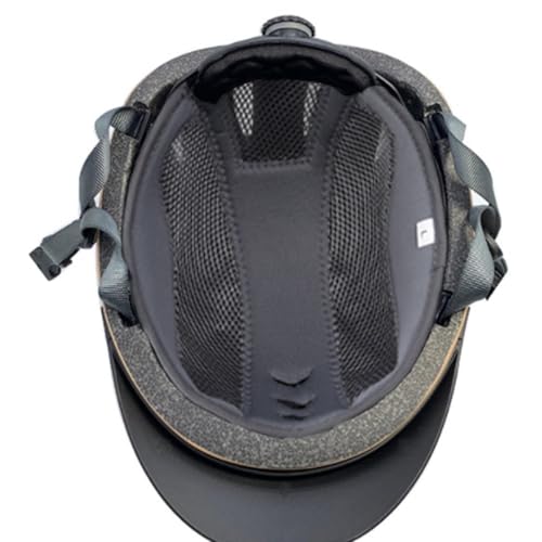 Casco de equitación regulable 56-60 cm con protección contra impactos para ciclistas 8
