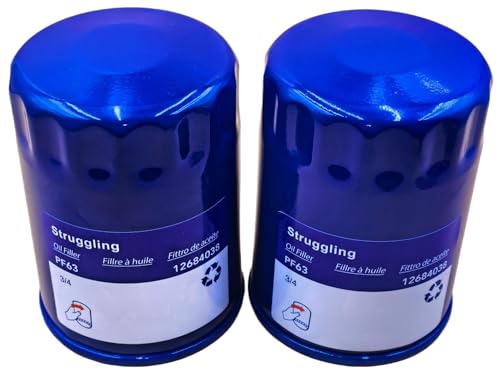 Struggling 2pcs PF63 PF63F Engine Oil Filter For Ford F-150 F-250 F-350 F450 V8 V6 Replaces FL500SB12 AA5Z6714A 12707246 12731742 ZZC423802 PSL542 Baldwin B7449
