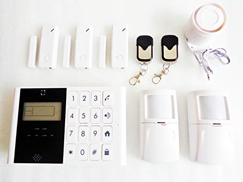 Hausalarmanlage Funk GSM Set Telefonfunktion,SOS-Alarm,erweiterbar bis 99 Sensoren fernsteuerbar Cover