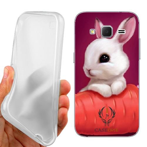 Custodia cover case eg gel coniglio carita rabbit