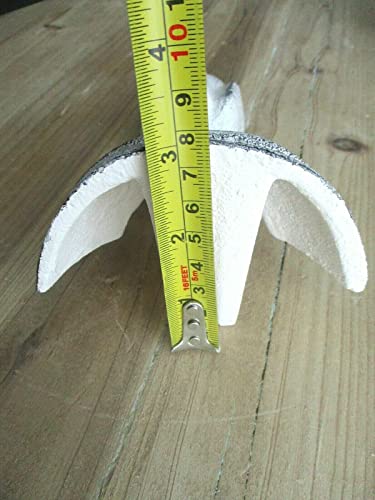 4 Cast Iron Bathtub Claw Foot Feet Bath Tub Legs Reproduction Distressed White #TOP7