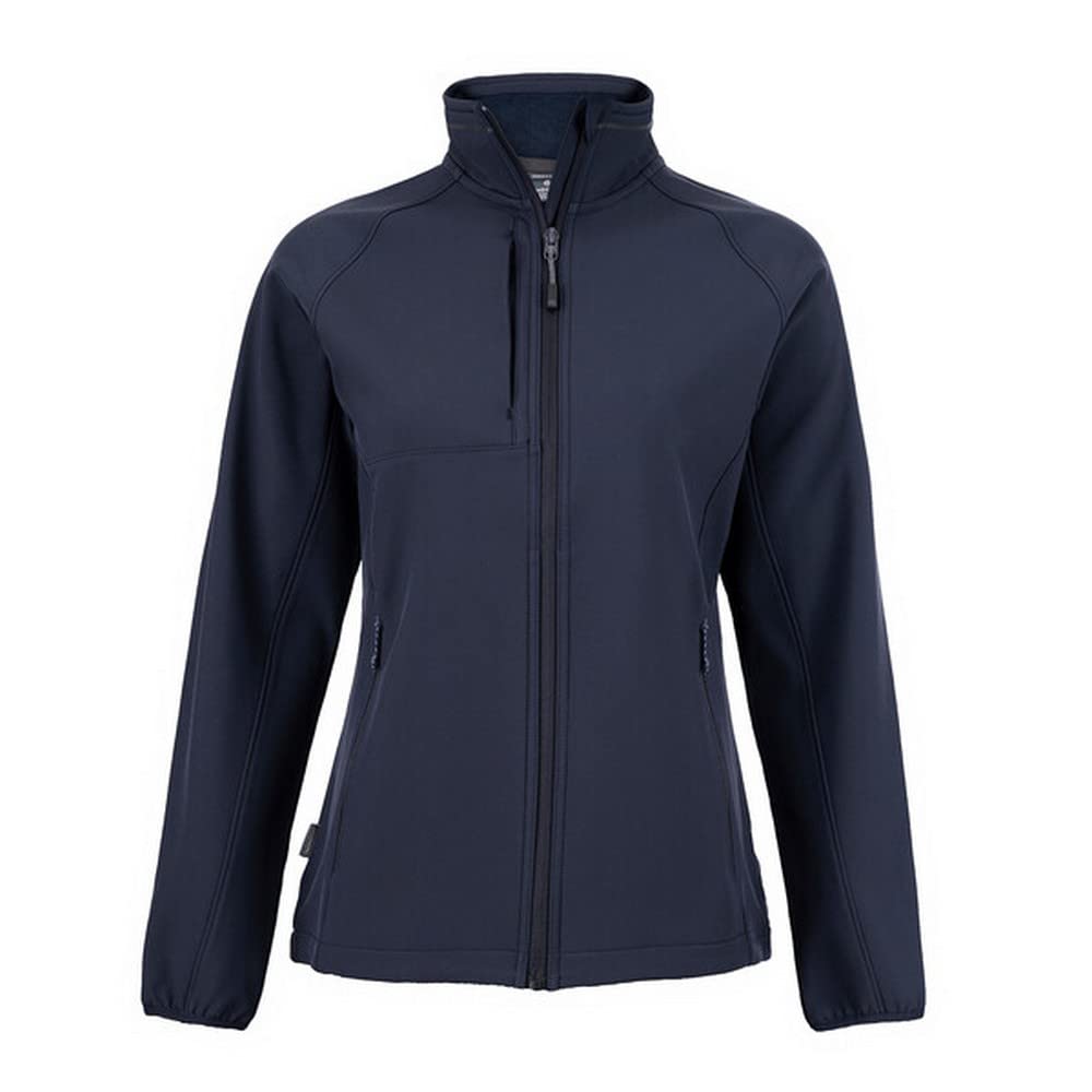 Craghoppers Womens Expert Basecamp Jacket Softshell, Dark Navy, 8