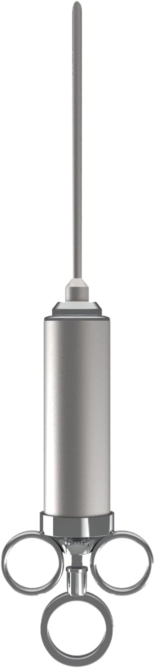 Char-Griller Marinade Injector for BBQ, Turkey and More | Two Needles Included | Model 9312