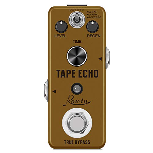 Rowin Tape Echo Delay Digital Guitar Effect Pedal...