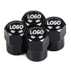 4 stuks Aluminium Auto Tire Ventieldopjes, voor Audi S3 S4 S5 S6 RSQ3 RS Q3 Wiel Ventieldopdeksel Stofkappen Met Logo…