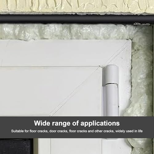 5 Meter Rundschnur Fugen-Dichtschnur, Ø4mm Durchmesser Fugenschnur Füllschnur, EPDM Fugenfüllprofil Fugenabdichtung, Fugen-Dichtung für Fuge und Spalt Beton Füllung