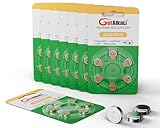 GutAlkaLi Hörgerätebatterien Typ 312 braun P312 ZL3 PR41, 48 Stück, Zink-Luft 1,4V, Vorratspack,Batterien für Hörgeräte Hörhilfen,leicht greifbar