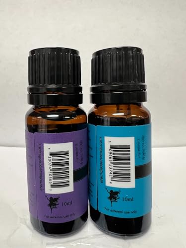 Image of Eternal Essence Oils 2 Pack 10ml Premium Fragrance Oil - Eucalyptus & Lavender - for Candle, Soap Making, Aromatherapy, Diffusers, Home Care, & Humidifiers