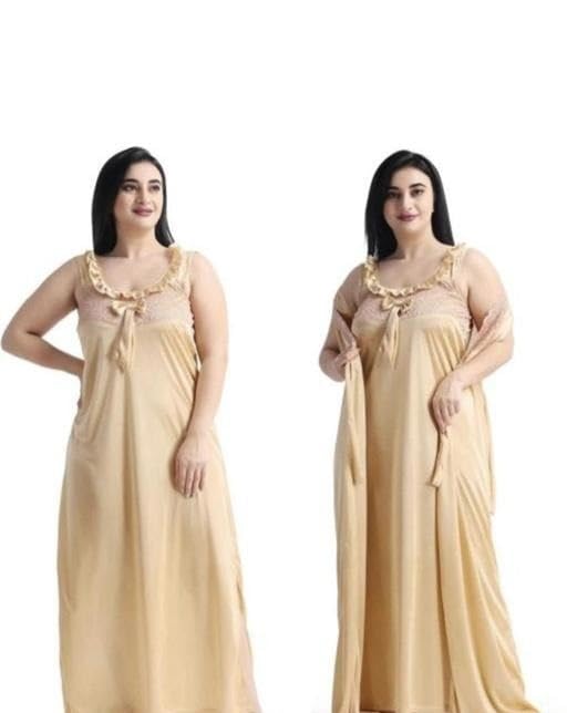 Ladies Nighty Relaxed Fit Sleep Dress Soft Comfortable Nighttime Home Lounging Use-image-38