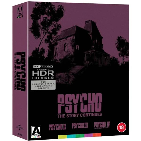 Image of Psycho: The Story Continues Film Collection [4K + Blu-ray, Limited Edition]