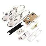 Photo Gallery gsycle blocco a leva di ingresso in acciaio inossidabile, manico da porta anteriore magnetica silenziosa hardware monomobile per porte universali per balcone per hotel camera da letto Photo Gallery gsycle blocco a leva di ingresso in acciaio inossidabile, manico da porta anteriore magnetica silenziosa hardware monomobile per porte universali per balcone per hotel camera da letto
