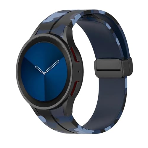 Bracelet silicone Samsung Galaxy Watch 5 Pro 45mm aimanté 40 44 mm Classic 43 47mm
