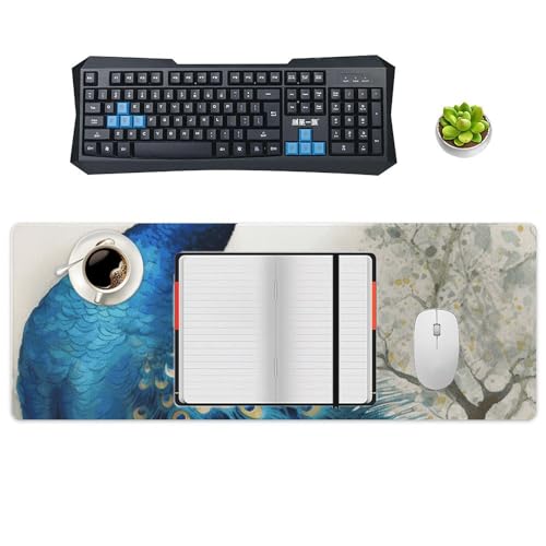 Tapis de souris de jeu grand format stable LED sans glisse - 4