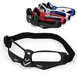 Micnaron 5-Pack Basketball Dribble Goggles, Anti-Slip Sports Training Glasses for All-Age Players, Adjustable Headband (13-24in), Nose Protection, Ball Control Trainer