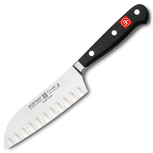 Wusthof Wusthof WU4182 4182 Santoku knife, 5', Black