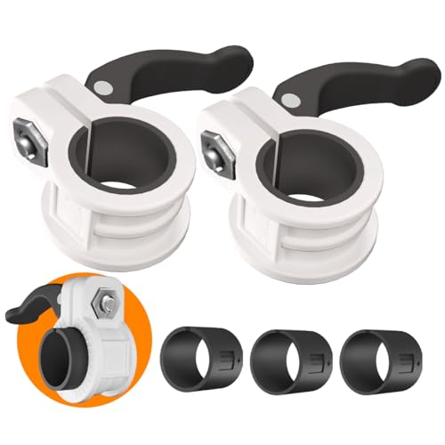 ZY-HUAN 1 Inch Barbell Clips, Adjustable Barbell Collars 23–30mm, Weight Clips for Dumbbells, Nylon Clamps with 6 Inserts by ZY-HUAN - Used condition - US$11.05